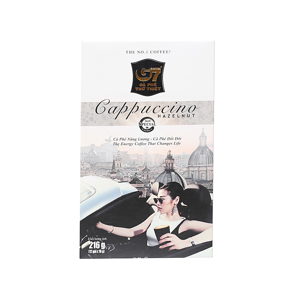Cappuccino G7 hazelnut 216g