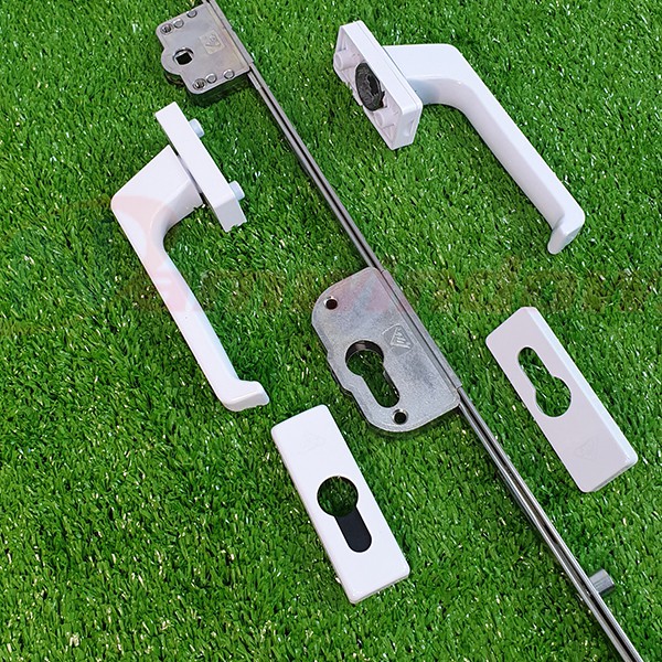 Khóa cửa nhựa lõi thép đa điểm thường 1800