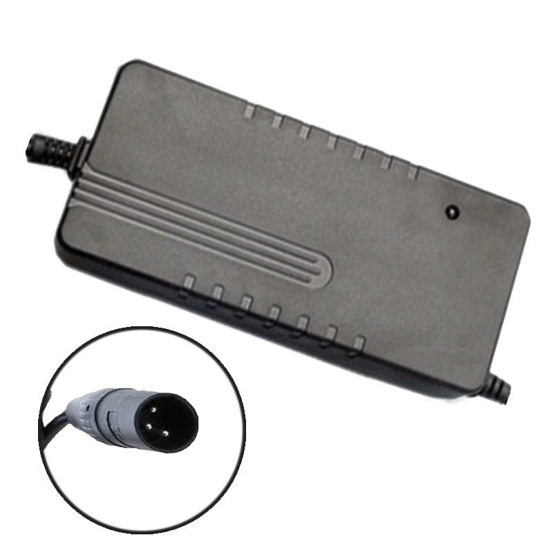 Cục Sạc Pin Li-ion Thông Minh 36 / 48V 2A Dành Cho Xe Đạp Điện