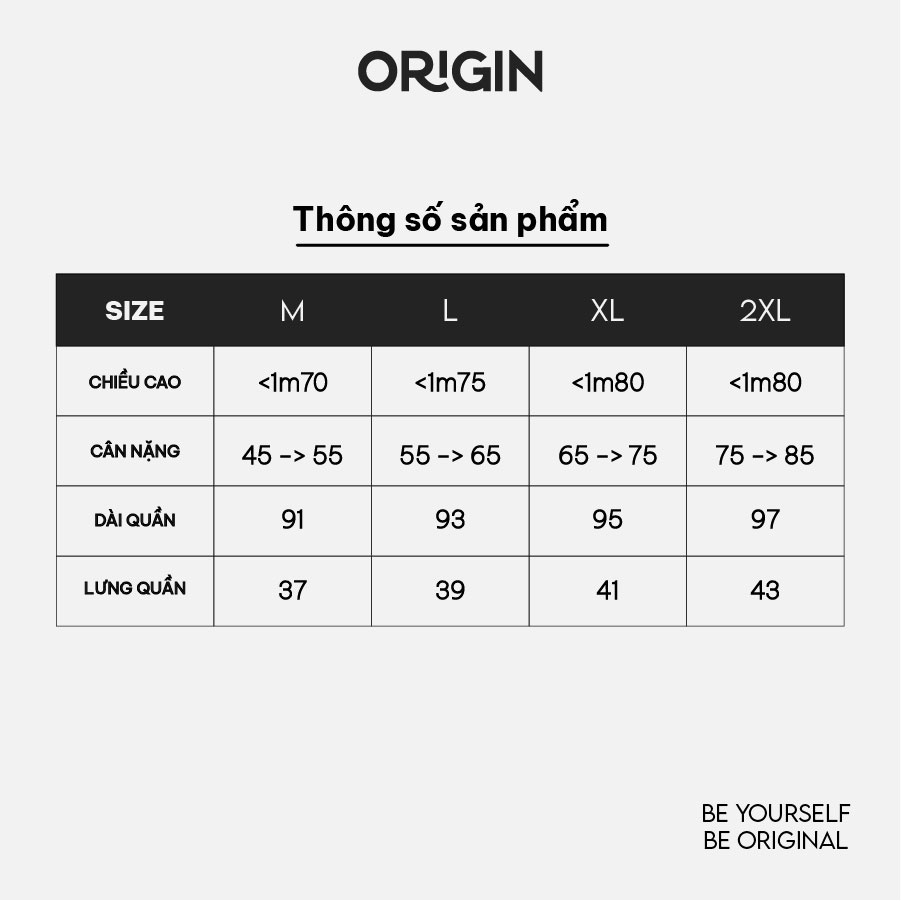 Quần âu nam ORIGIN hàn quốc cạp chun, dáng baggy dây rút, chất liệu co giãn 3 màu basic | BigBuy360 - bigbuy360.vn