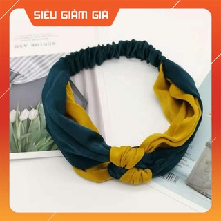 [SIÊU SALE] Phụ kiện tóc_Bờm tóc_cài tóc_turban nữ thắt nút phối màu thời trang hàn quốc dễ thương Kensir