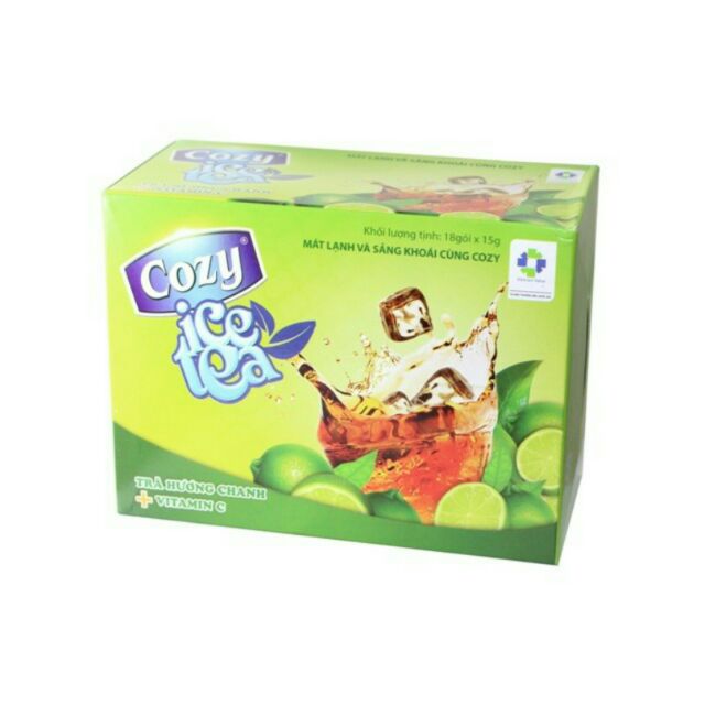 2gr Trà cozy túi lọc hương bạc hà, hồng trà, hương đào