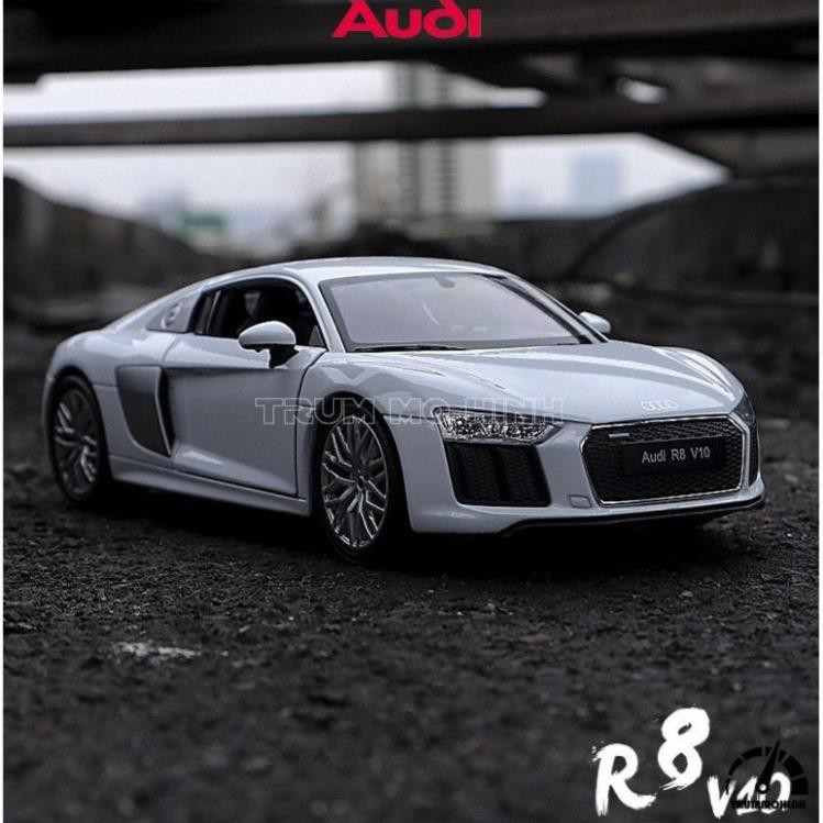 Mô hình xe Audi R8 V10 1:24 Welly
