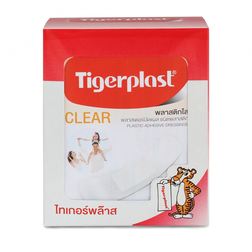 Băng cá nhân trong suốt Tigerplast CLEAR