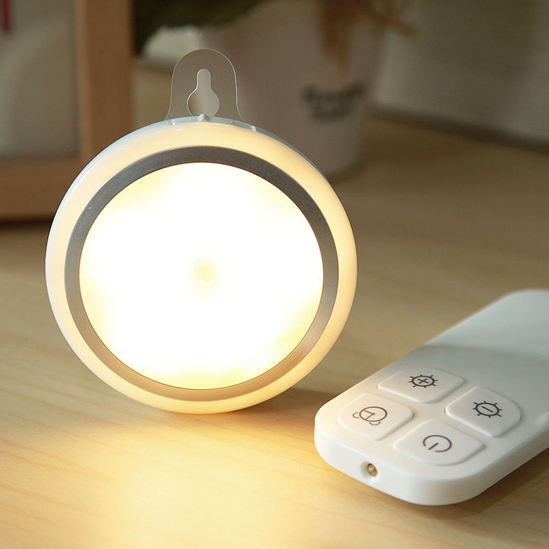 Đèn led trần điều khiển từ xa hình tròn (sài pin),,,