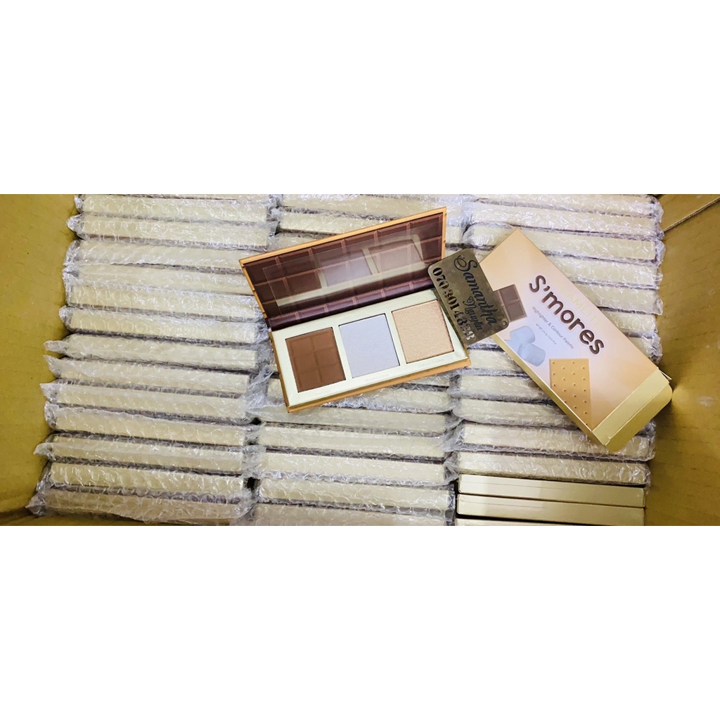 Bảng phấn bắt sáng tạo khối 3 ô Glamlite
