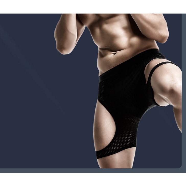 Quần Lót Boxer Bằng Lụa Mát Thoáng Khí Lưng Vừa Dành Cho Nam 211