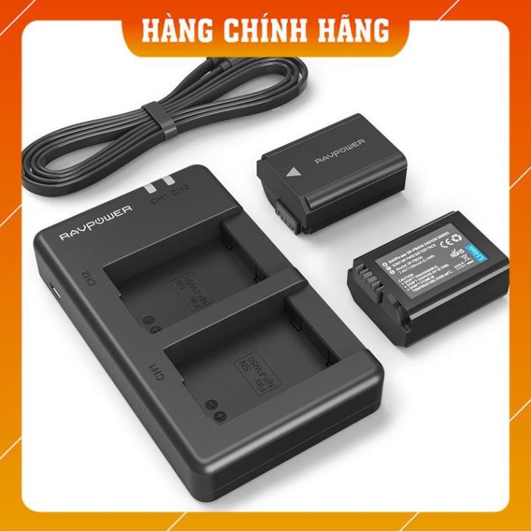 [FreeShip – Hàng Chính Hãng] Bộ pin máy ảnh Canon LP-E12 750mAh Ravpower RP-BC029