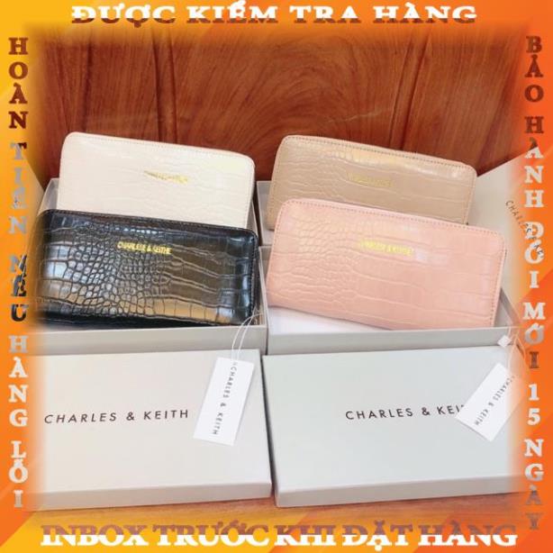 Ví Bóp Dài Cầm Tay Nữ Đẹp Đi Chơi + Kèm Hộp FLOZA VD06 chinhlay
