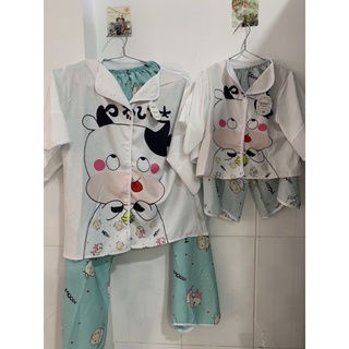 Sale sale sale2bộ pizama bò sữa mẹ và bé