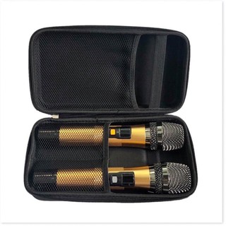 HỘP ĐỰNG 2 MIC ĐEN TRƠN