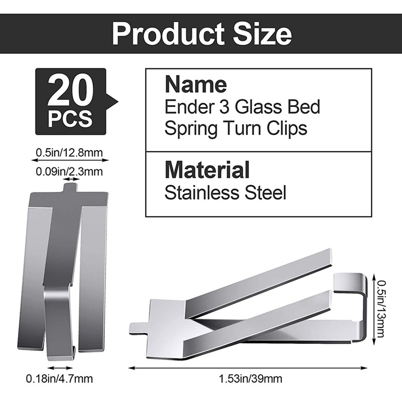 Set 20 Đinh Tán Phụ Tùng Cho Máy In 3d Creity Ender 3s, Ender 5 Pro Cr-20 Pro, Cr-10S Pro | BigBuy360 - bigbuy360.vn