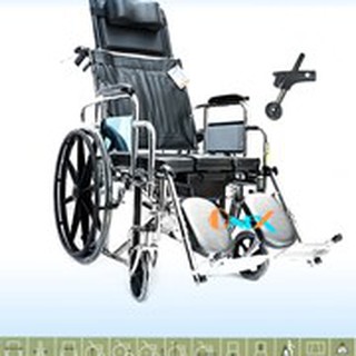 Xe lăn đa năng bánh mâm one-x 607gcjb