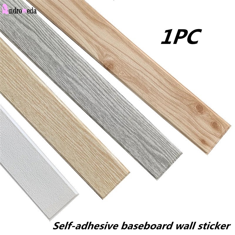 Giấy Dán Tường Họa Tiết Vân Gỗ Tự Dính Chống Thấm Nước Kích Thước 11*70cm