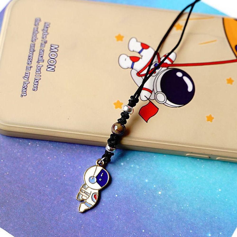 Dây Đeo Điện Thoại Họa Tiết Phi Hành Gia Hoạt Hình Dễ Thương