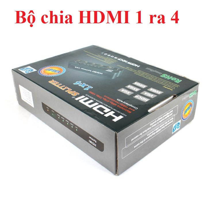 Bộ chia HDMI 1 ra 4 hỗ trợ 4Kx2K loại tốt
