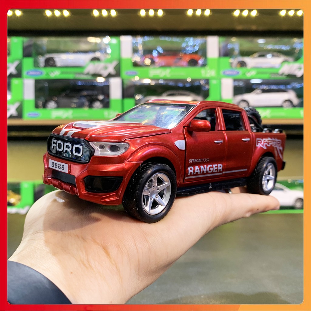 Đồ chơi ô tô Mô hình xe Ford Ranger Pick Up tỉ lệ 1:32(Mới nhất)