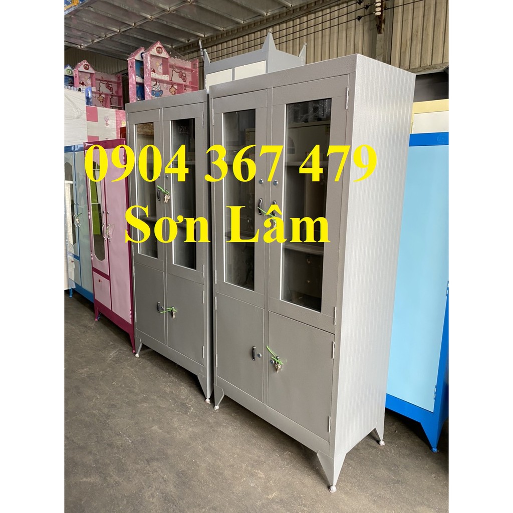 TỦ HỒ SƠ KIẾNG 2 CÁNH SƠN DẦU ĐẸP RẺ