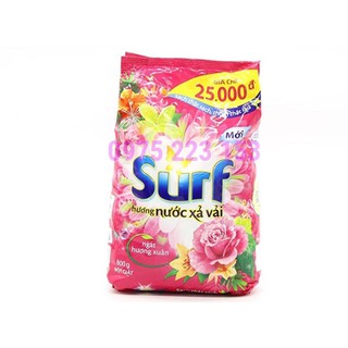 Bột giặt Surf ngát hương xuân gói 800g