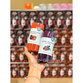 Sữa rửa mặt thải độc rau củ Super Vegitoks