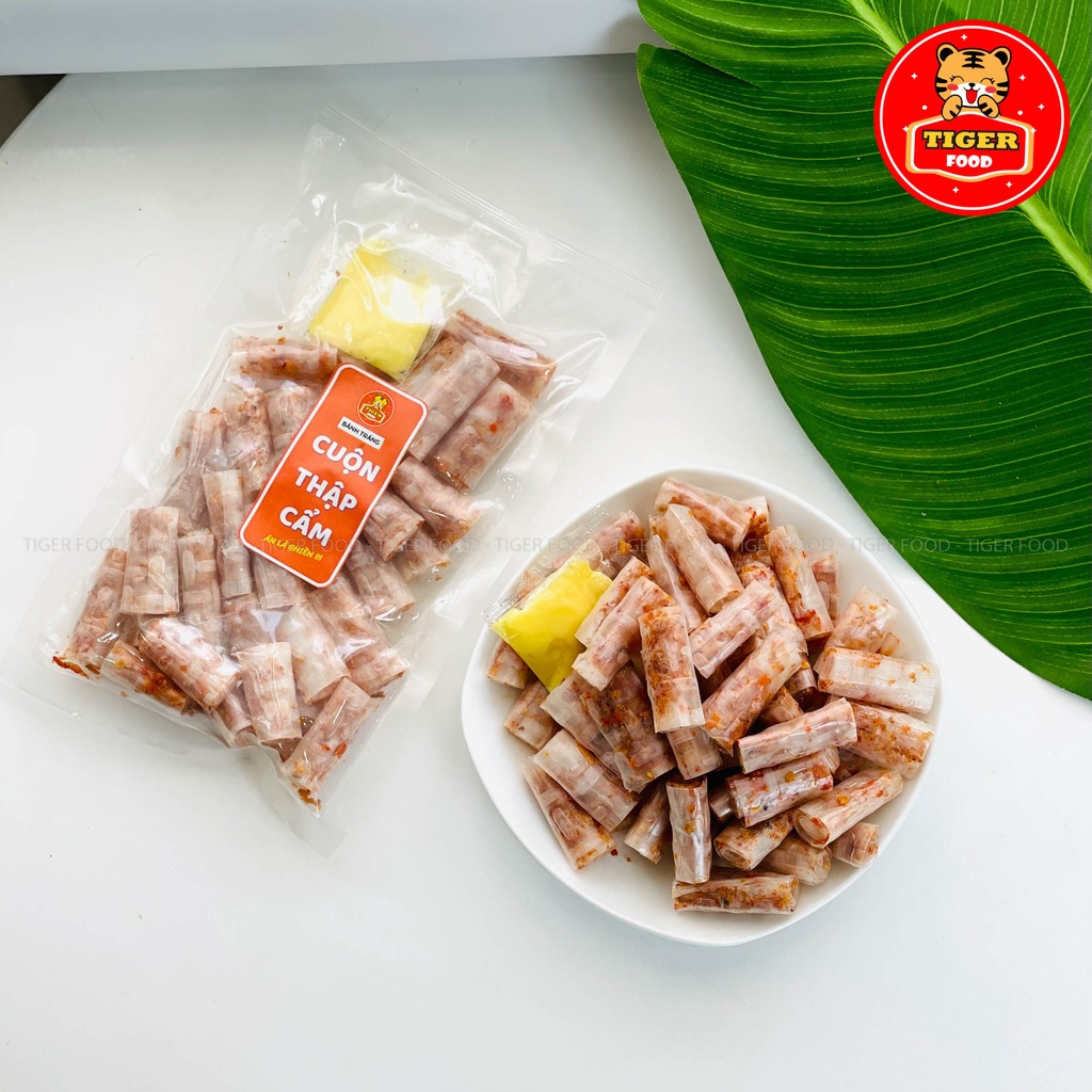 Bánh Tráng Cuộn Thập Cẩm 💖TIGER FOOD💖 Bánh Tráng Cuộn Thập Cẩm Siêu Ngon - Đồ Ăn Vặt Sài Gòn