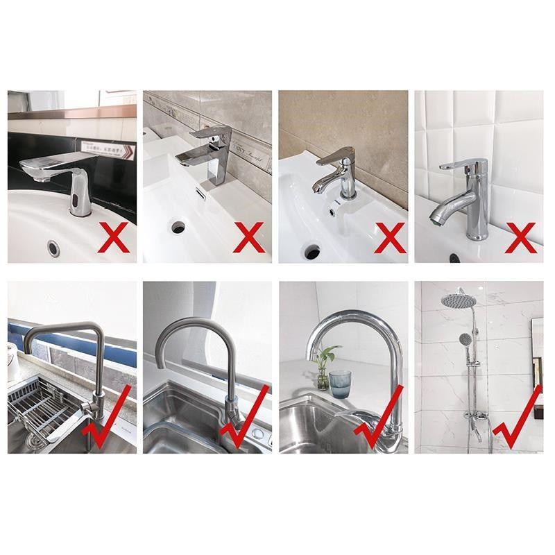 Giá Treo Vòi Đựng Đồ Rửa Chén Bát Chất Liệu Inox