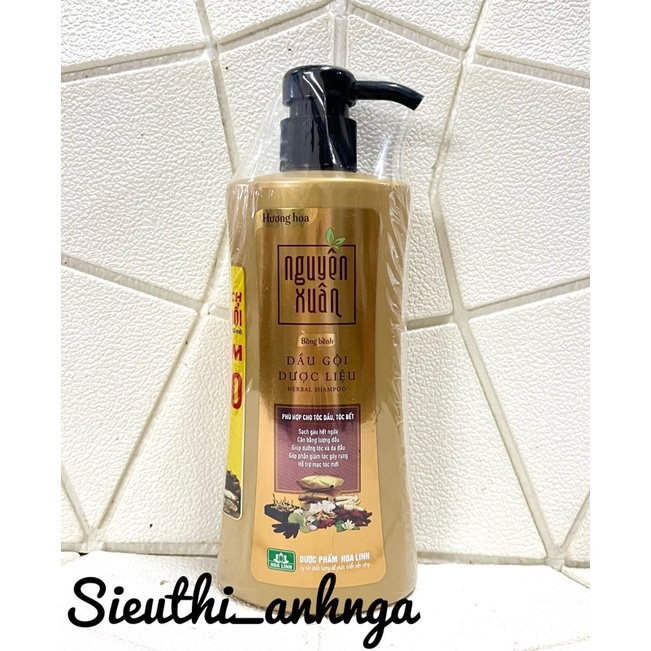 Dầu gội dược liệu Nguyên Xuân Bồng Bềnh 385ml/500ml/660ml