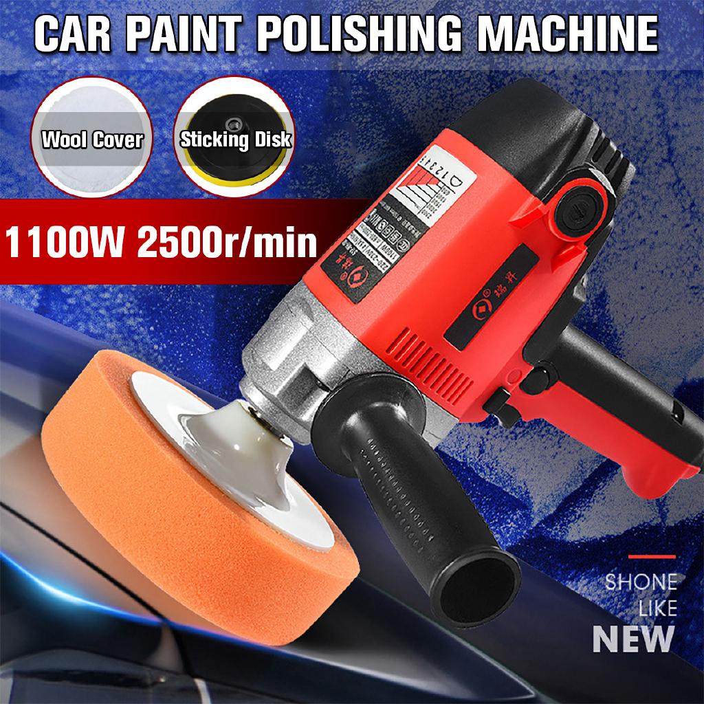 Máy đánh bóng 5 chiều 1100w chuyên dụng cho xe hơi