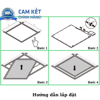 Đèn LED Rạng đông Panel 60x60 40W P08 bảo hành hành chính hàng