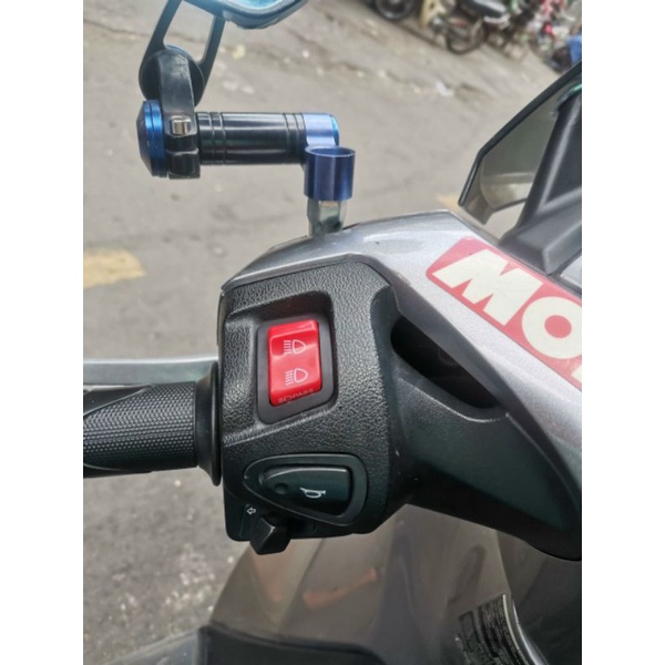 Nút công tắt đỏ gắn các dòng xe Honda