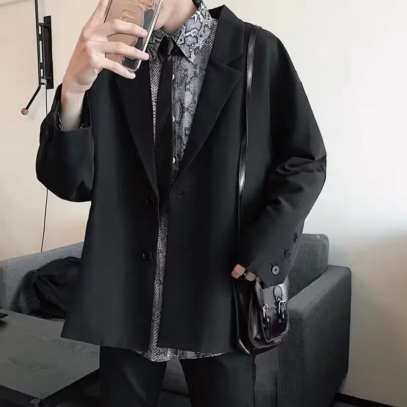 Áo Khoác Dáng Rộng Oversize Thời Trang Hàn Quốc Chất Lượng Cao Cho Nam Size S-2XL