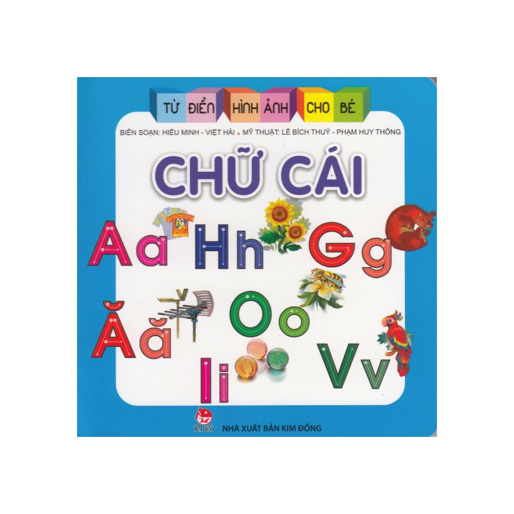 [ Sách ] Từ Điển Hình Ảnh Cho Bé - Chữ Cái