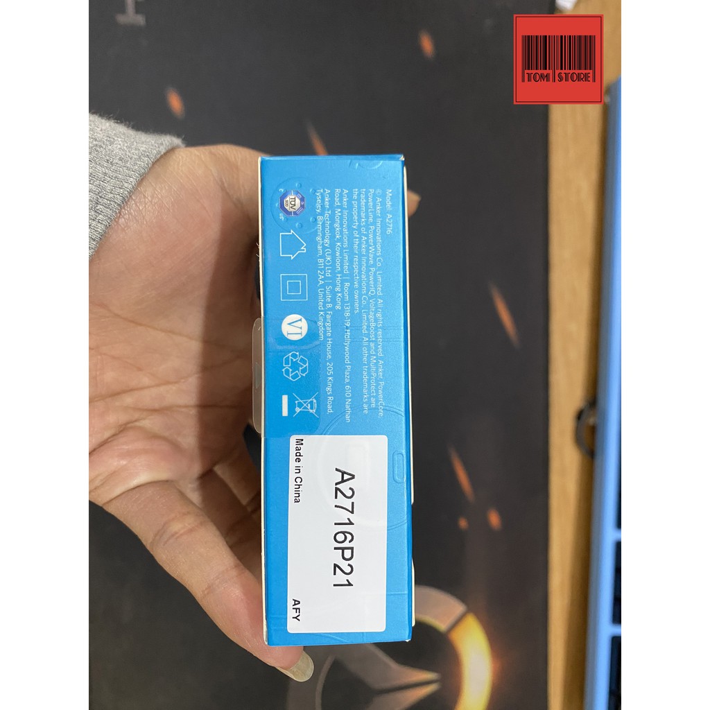 Cốc sạc nhanh 18w Anker PowerPort PD Nano 18W - A2716 -Hỗ trợ sạc nhanh cho iphone, ipad PD18W