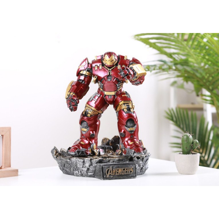 Tượng mô hình Hulkbuster bản 1.0 đúc đặc có kèm đế