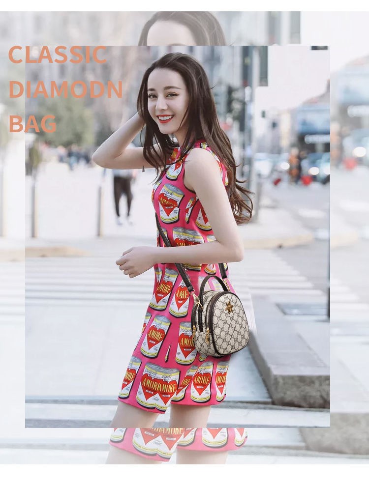 Women's Popular Small Bag2020New Retro Mini All-match Shoulder Bag Cross-Body Handbag