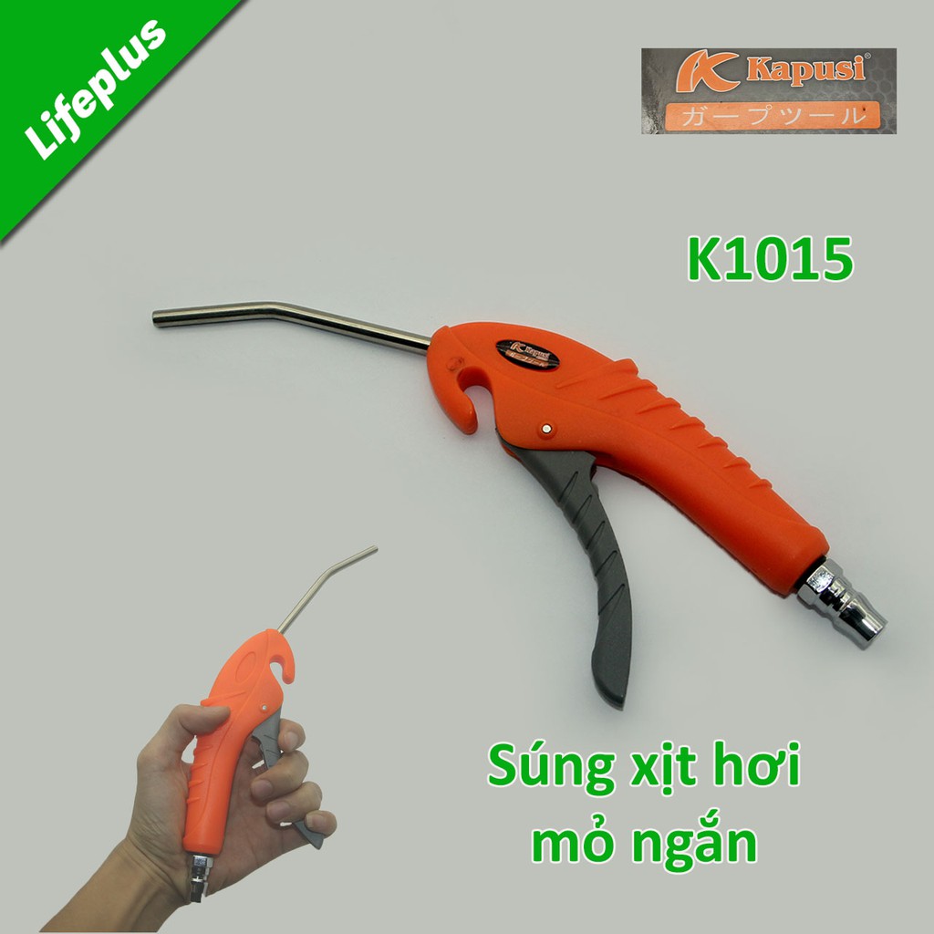 Súng xịt hơi xì khô thân nhựa mỏ ngắn Kapusi
