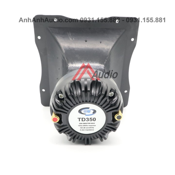 Treble 350 Tặng họng 16 x 16 và Tụ cản Treble