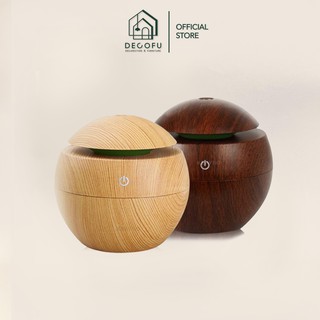 Máy xông tinh dầu DECOFU, máy khuếch tán tinh dầu giả gỗ