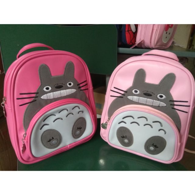 Balo hình totoro cute hai màu hồng đậm, hồng nhạt. Bán tại shop 29 minh khai. Đt 01278349489