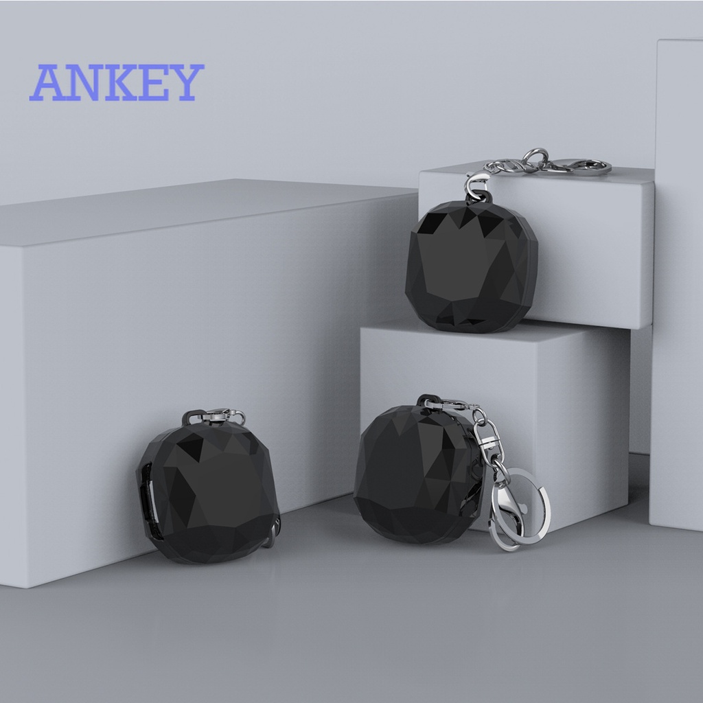 Samsung Galaxy Buds Live / Buds Pro / Buds 2 / Buds2 Pro Vỏ bảo vệ hộp sạc tai nghe không dây bằng nhựa PC cứng có móc khoá cho