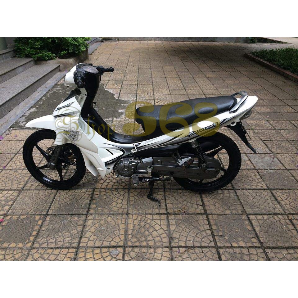 Bộ dàn áo Loại Phanh Đĩa  nhựa ABS nguyên sinh xe JUPITER V MÀU TRẮNG - S2099