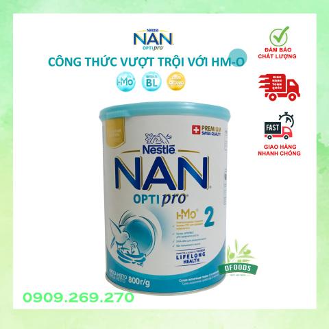 [Date 2023] Sữa Nan Nga HMO 800g Đủ Số 1,2,3,4 (mẫu mới)