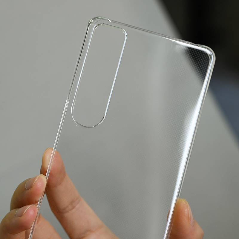 Ốp Điện Thoại PC Cứng Trong Suốt Siêu Mỏng Cho Sony Xperia 1 5 10 Mark IV III II