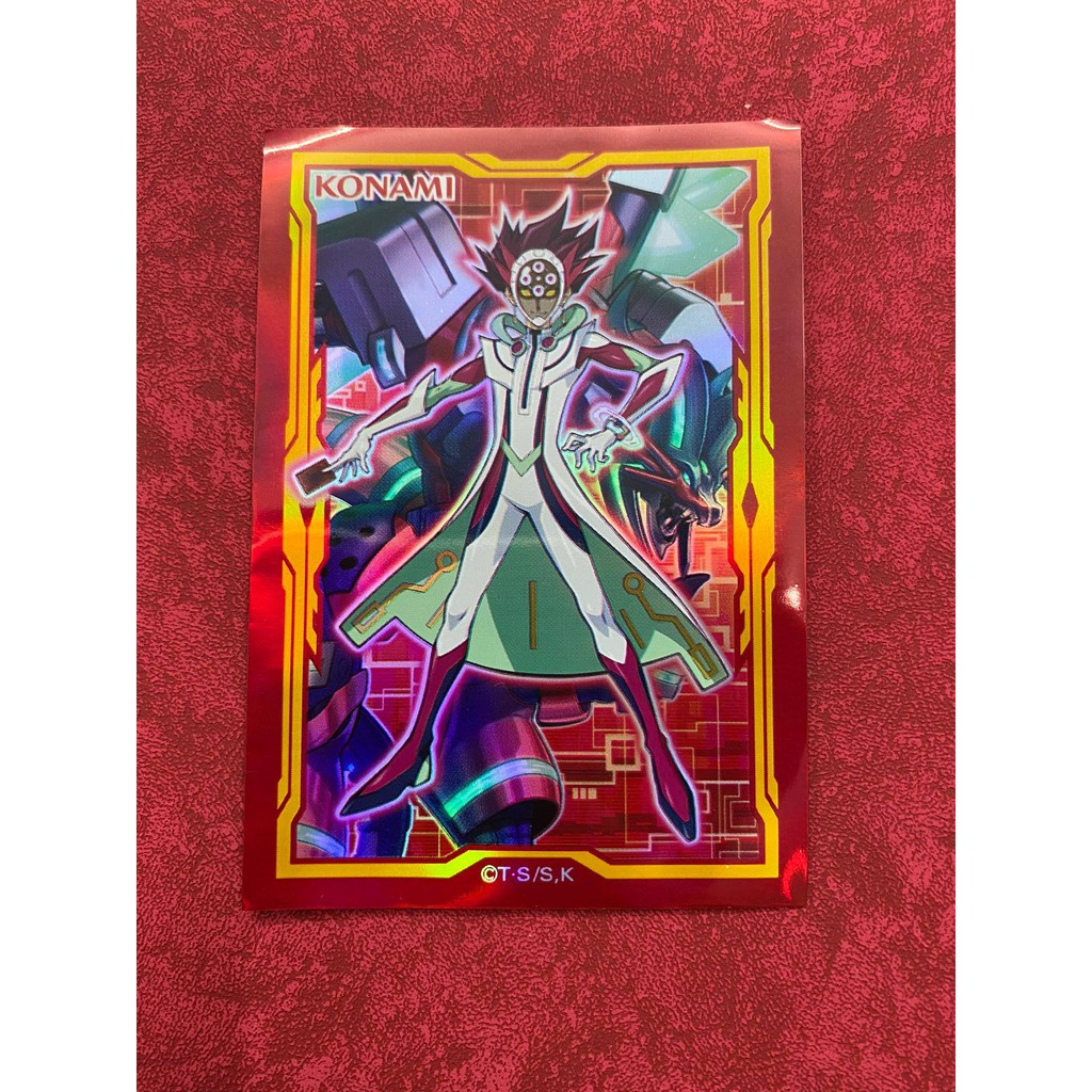 [ Dưa Hấu Yugioh ] Bọc bài lẻ chính hãng Yugioh Size  - Revolver - Sleeve 6,3cmx9cm