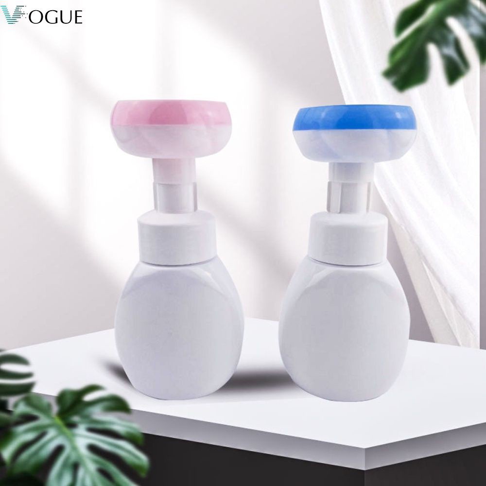 Bình Nhựa Đựng Xà Phòng Dạng Ấn Hình Bông Hoa Dễ Thương