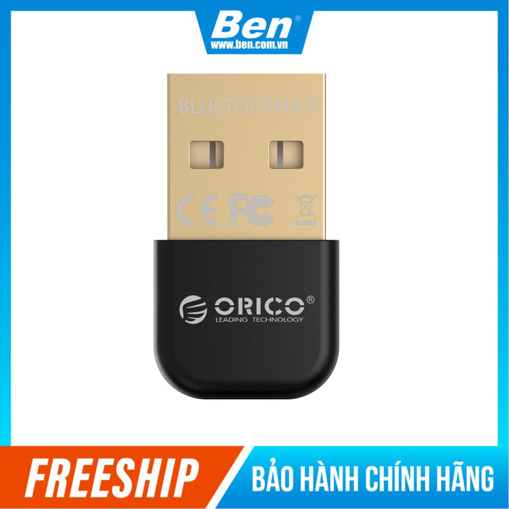 USB Bluetooth 4.0 cho máy tính Orico BTA-403 (Đen)