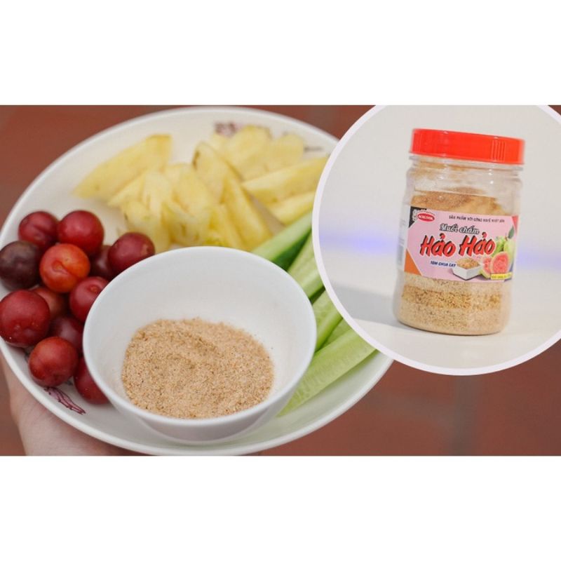 Muối chấm Hảo Hảo Chính Hãng Vỉ 6 Hũ.