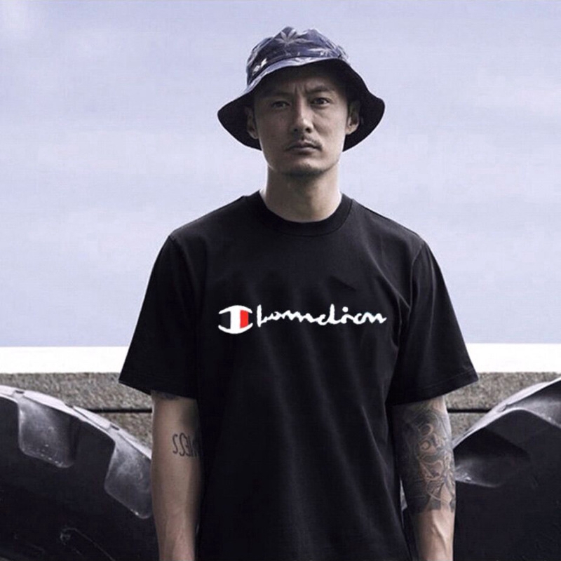 Men's T-shirts Short Sleeve Printed Letter Champion | BigBuy360 - bigbuy360.vn