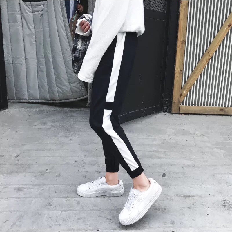 [JOGGER 2021] QUẦN JOGGER 3 SỌC TRẮNG