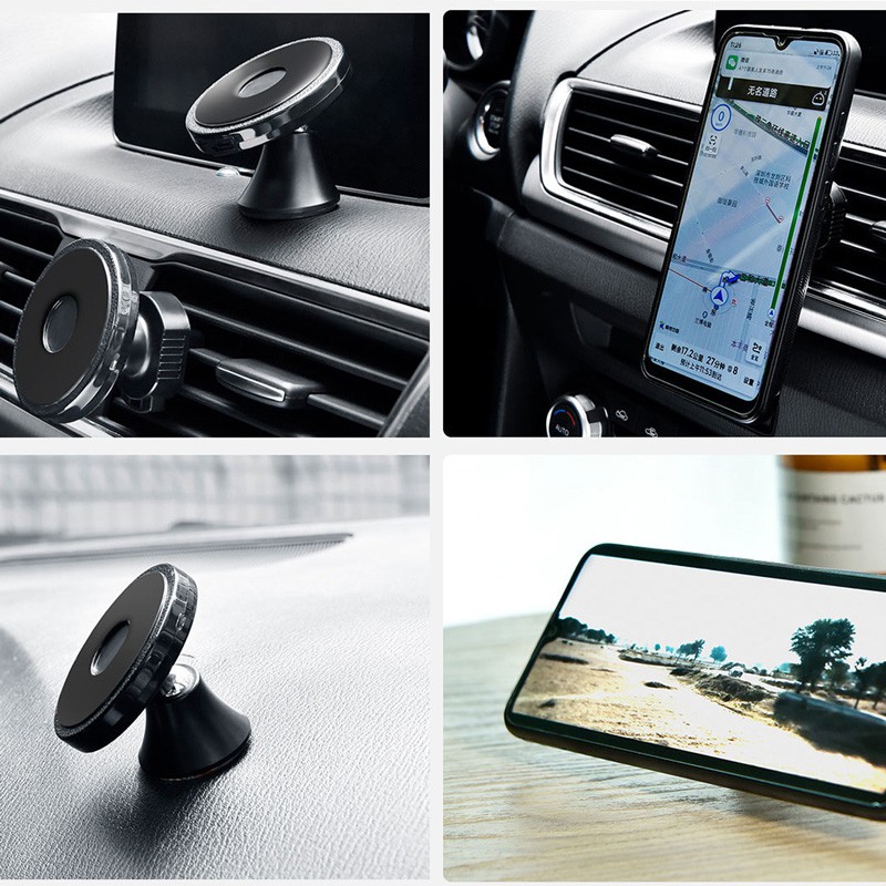 Đế giữ điện thoại nam châm cho iphone 12 2020 trong xe hơi với bộ sạc không dây thông minh 10W Qi